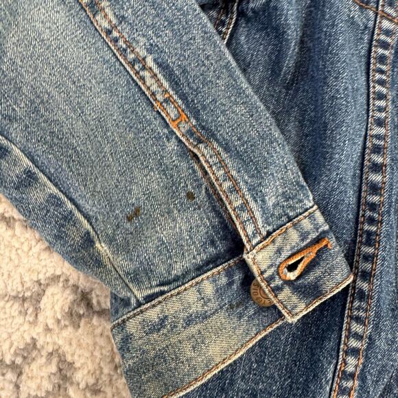 Vtg 1990s Disney Princesses Denim Jacket Size Large - Picture 7 of 10